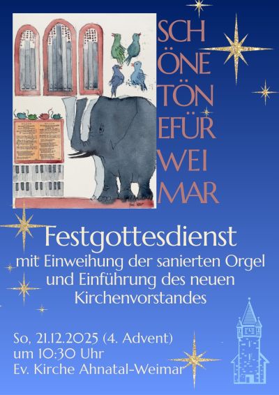 Plakat Einweihung Orgel Weimar 4 Adv