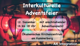 Interkulturelle Adventsfeier am Kammerberg