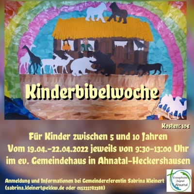 Kinderbibelwoche in den Osterferien