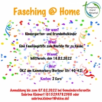 Fasching @ Home