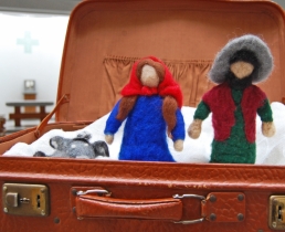 Ein Adventskoffer … in Ahnatal unterwegs